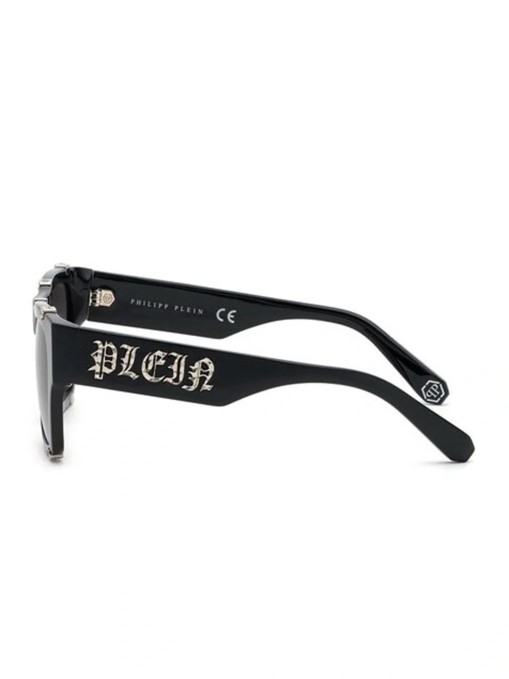New Philipp Plein Square Gothic Plein Icon Square Sunglasses SPP042W